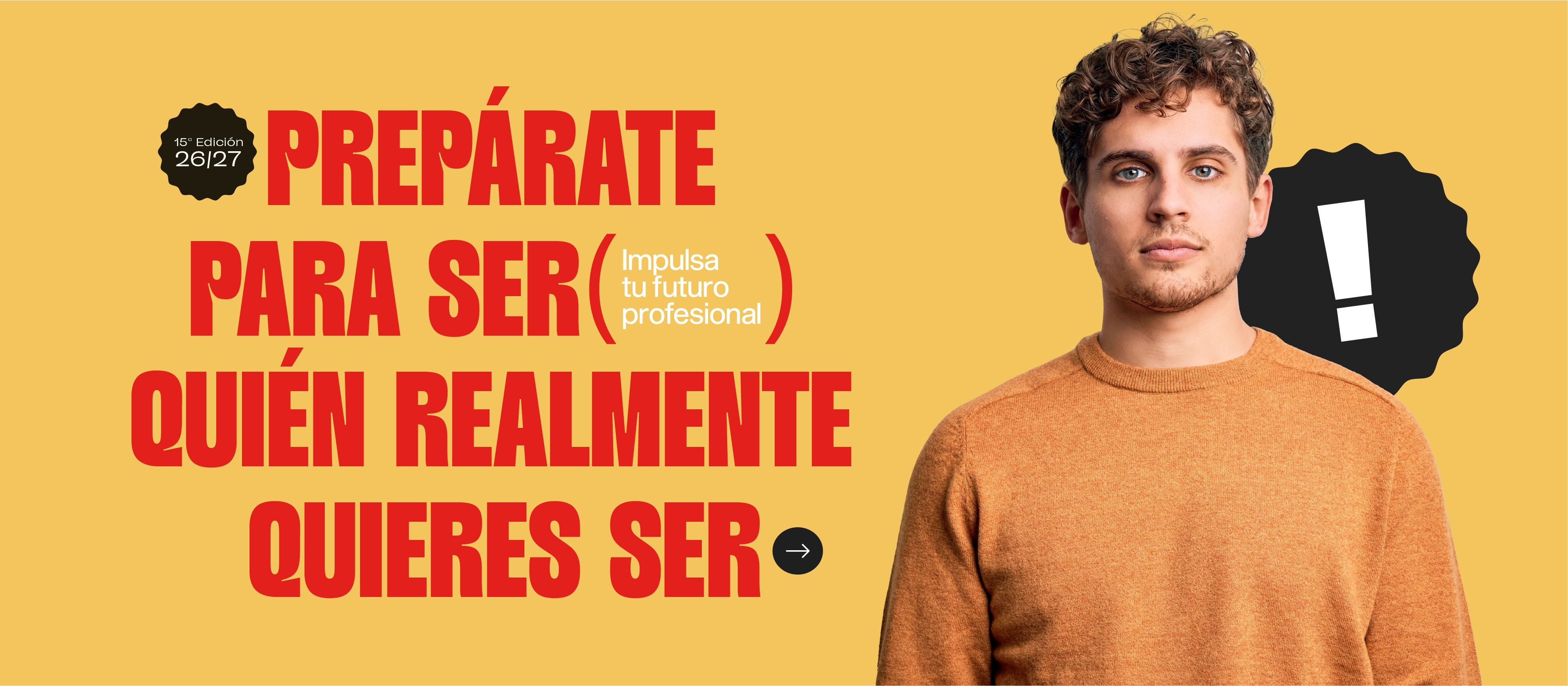 GIRA Jóvenes 15ª edición 26/27. Prepárate para ser quién realmente quieres ser. Impulsa tu futuro profesional.